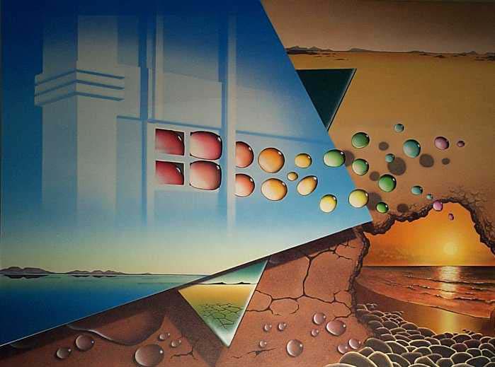 Traveling Ancient Water Drops