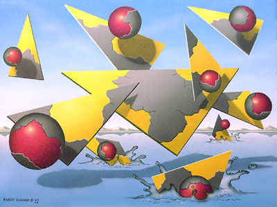Center of 3,4,5 Triangles