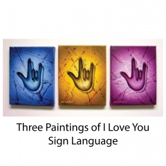 three-painting-of-i-love-you-sign-language